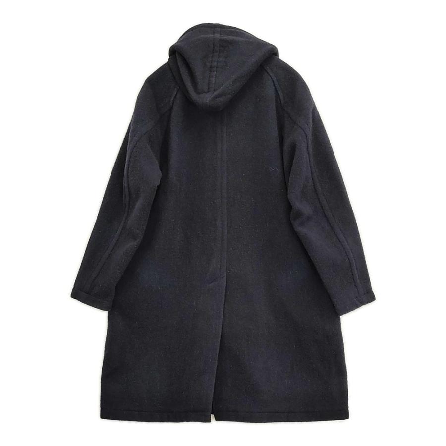 DANTON 　ウールモッサコート　ネイビー フード付き　36　ダントン Danton（ダントン） ウールモッサ フード付き サイズ36 コート