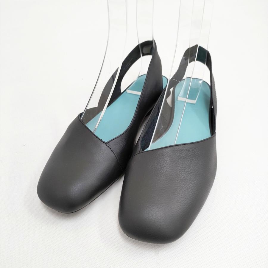 CAMPER Casi Myra カシマイラフラットシューズ Ortholite社 スリングバック 定価24200円 シューズ・靴 ブラック レディース カンペール【中古】5-1127G◎ CAMPER Casi Myra カシマイラフラットシューズ Ortholite社 スリング