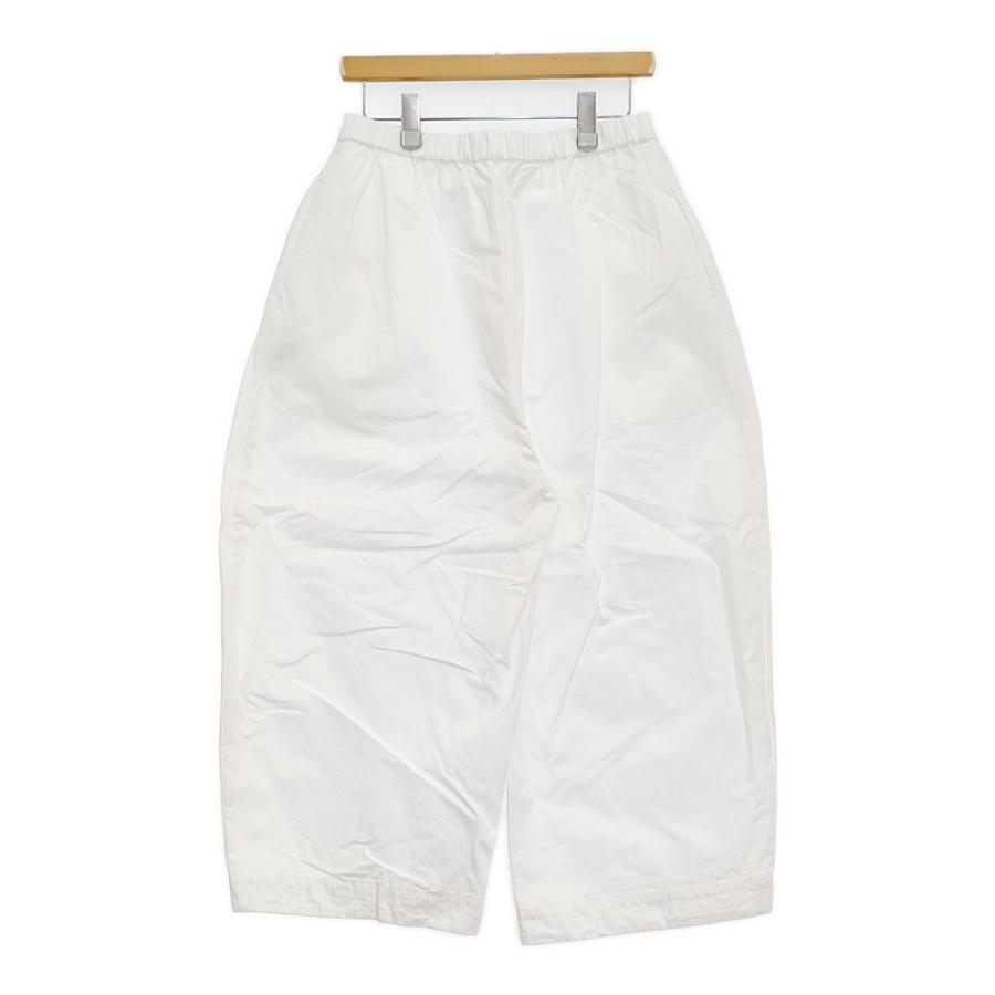 mina perhonen ai4614 harbor neutraali サイズM 定価39600円 ワイドイージー パンツ ホワイト レディース ミナペルホネン【中古】5-0902M♪ mina perhonen（ミナペルホネン） mina perhonen ai4614 harbor