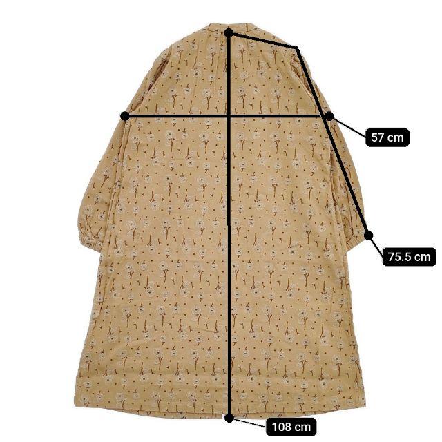 TSUHARU by Samansa Mos2 SM2 ローズ柄総刺繍コート 定価18700円 FDL