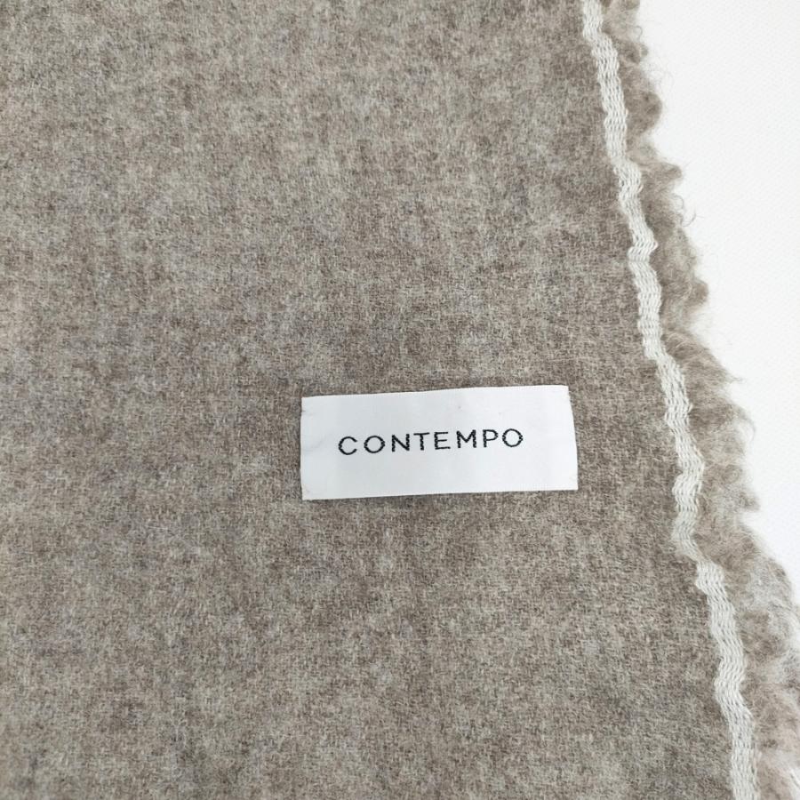 YAECA（ヤエカ） YAECA CONTEMPO 大判 ヤクストール マフラー 無地