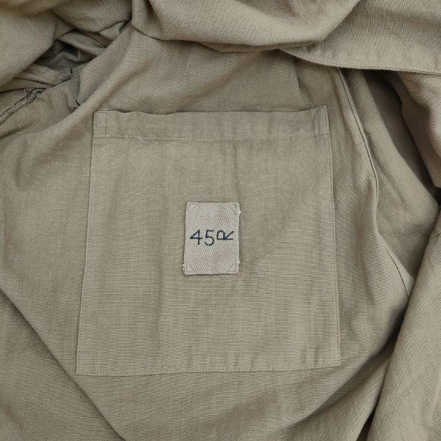 45R（フォーティファイブアール） 45R/45rpm 再び もめん布の後染