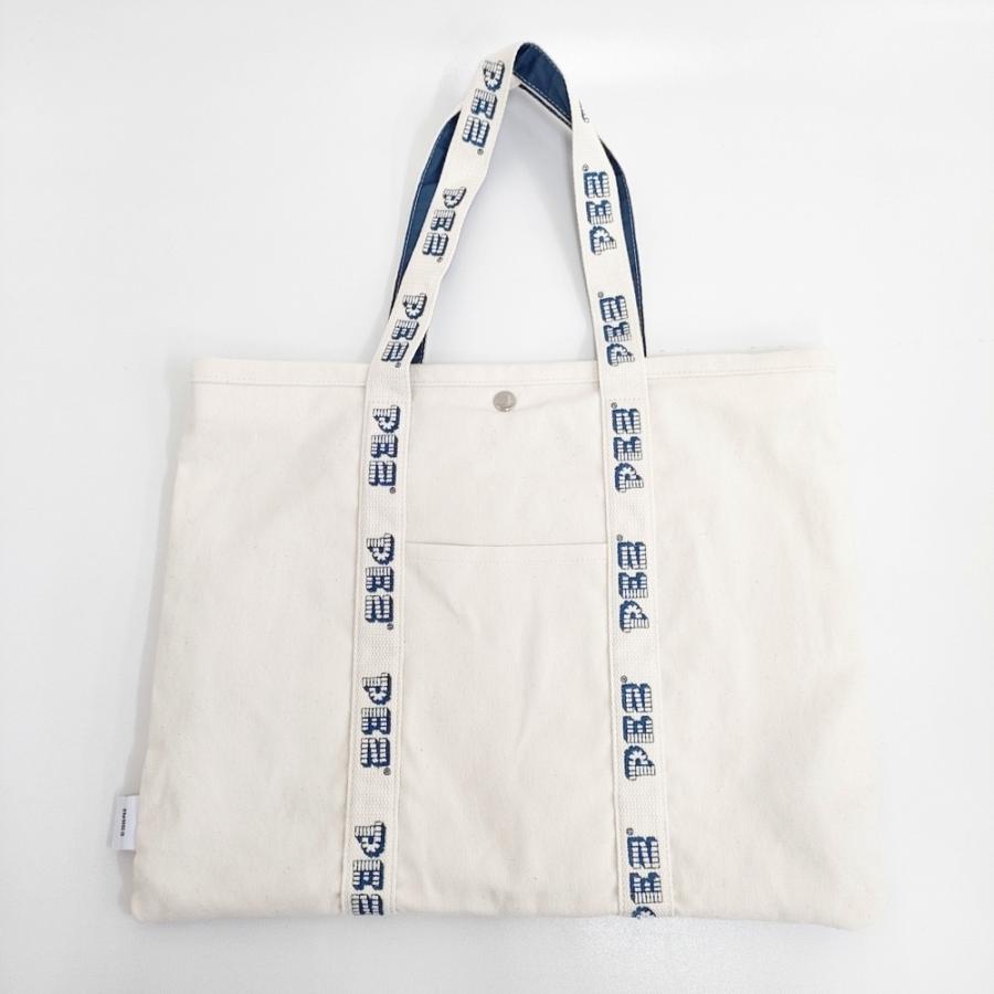 限定】PEZ（ペッツ）× イアパピヨネ コラボ トートバッグ ホワイト Ear