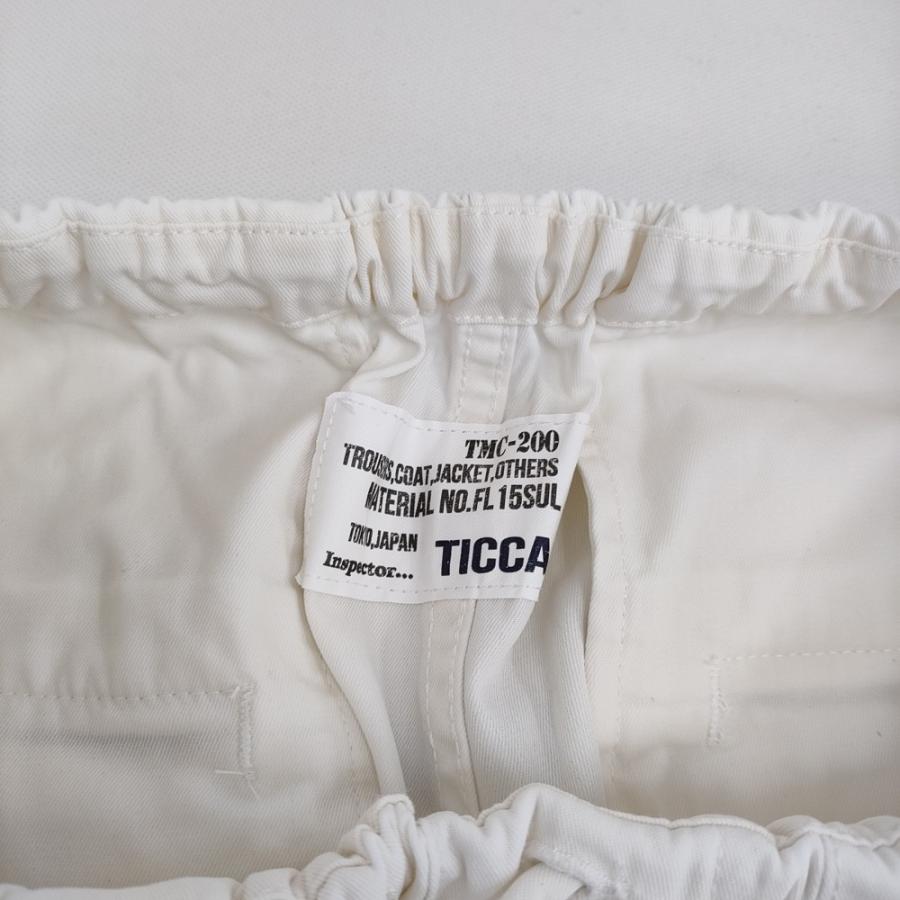 TICCA カーゴパンツ TBES-051 定価26400円 カーゴパンツ 25SS ホワイト レディース ティッカ【中古】5-0902M♪ TICCA カーゴパンツ TBES-051 定価26400円 25SS ホワイト ティッカ 5