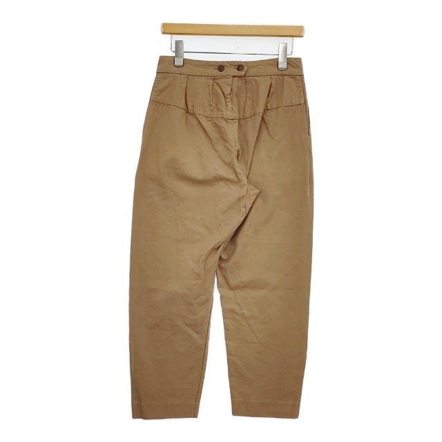 YAECA（ヤエカ） YAECA WRITE 90605 リネン混 パンツ ブラウン KHAKI 5