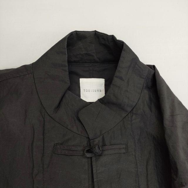 Toujours チャイナジャケット Padded China Coverall JK 定価79200円 TM39EJ02 ジャケット 23AW ブラック レディース トゥジュー【中古】5-1102T∞ TOUJOURS（トゥジュー） チャイナジャケット Padded China Coverall JK