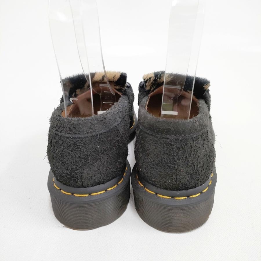 Dr.Martens ADRIAN スナッフル ローファー ハラコ 定価28600円 サイズUK6 ローファー ブラック レディース ドクターマーチン【中古】5-1120T◎ Dr.Martens（ドクターマーチン） Dr.Martens ADRIAN スナッフル