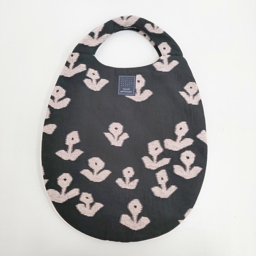 必ず詳細を読んで下さい　ミナペルホネン frost garden エッグバッグ mina perhonen frost garden egg bag グレー