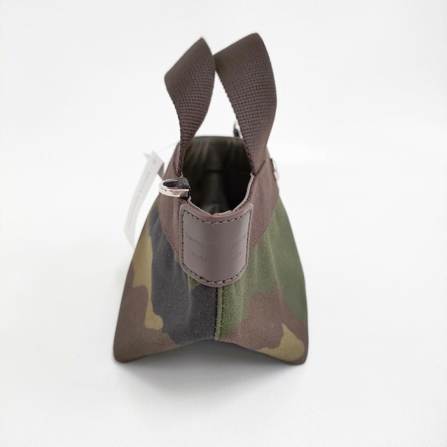 Herve Chapelier 新品 2700W カモフラージュ 舟型トートXS 定価51480円