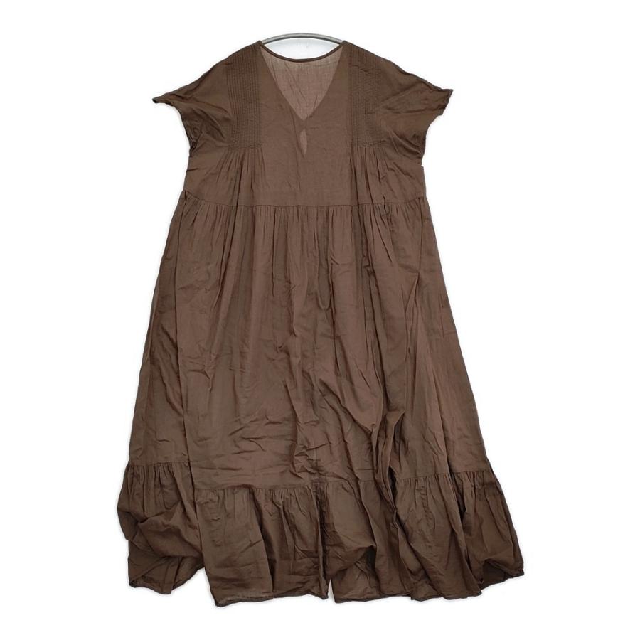 SLOBE IENA コットンボイルピンタックティアードワンピース 定価13200