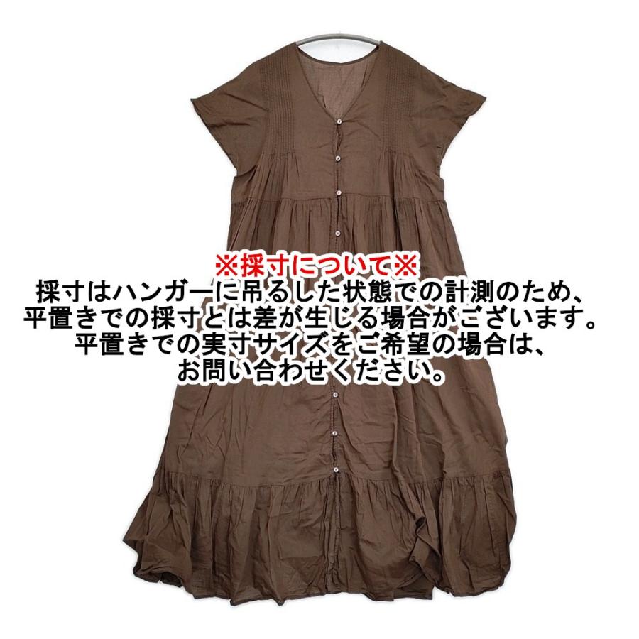 SLOBE IENA コットンボイルピンタックティアードワンピース 定価13200