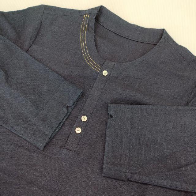 Pal'las Palace（パラスパレス） インディゴ コットン ワンピース