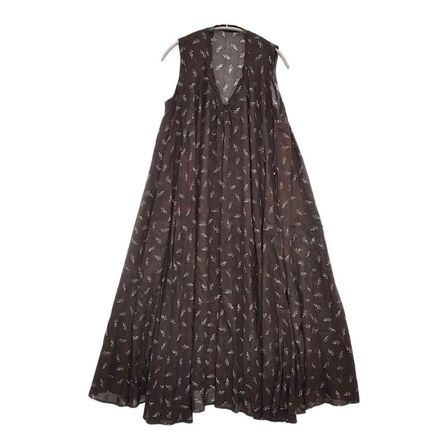 45R45rpm 度詰天竺のヨックネックドレス（ブラウン） 45R 45R/45rpm