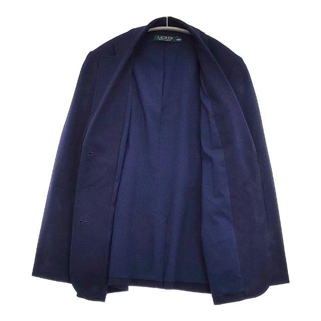 RALPH LAUREN Lauren Ralph 紺ブレザー ワッペン 金ボタン テーラード
