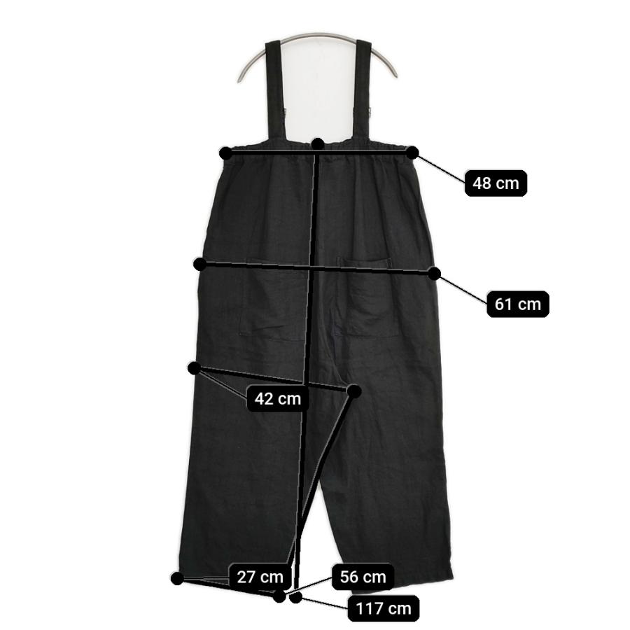 ✨未使用に近い美品＊ネストローブ＊リネンサスペンダー付スカート　ブラック nest Robeで秋支度・ | 吉祥寺店 | nest Robe Shop Blog | nest