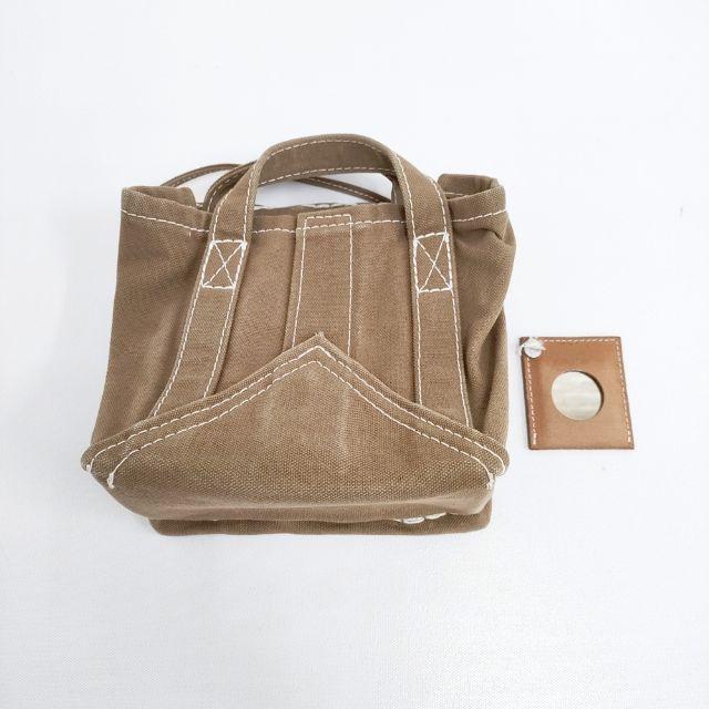 ebagos かご袋ショルダー キャンバス 紅籐 KAGO BUKURO トートバッグ 