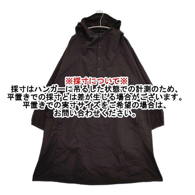 YAECA（ヤエカ） アノラックロングコート サイズM 10402 ナイロンプル