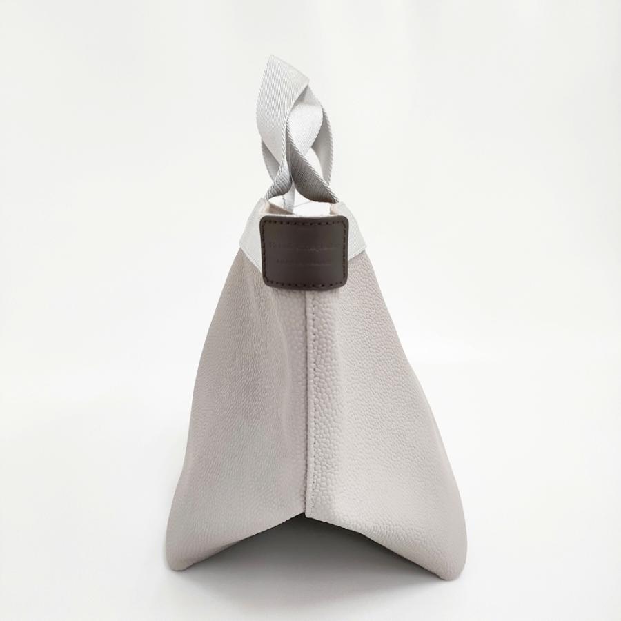 エルベシャプリエ　707GP リュクス舟型トート　マスティック×シルバー Herve Chapelier 新品 707GP リュクス舟型トートM マスティック