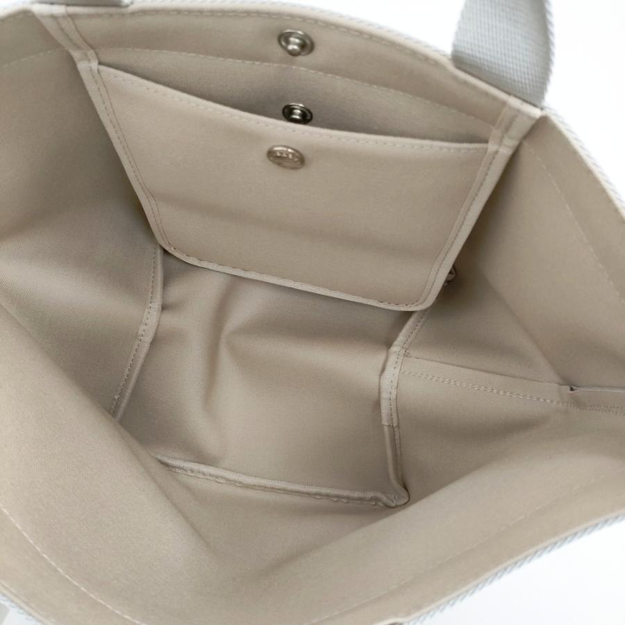 Herve Chapelier 新品 707GP リュクス舟型トートM マスティック×シルバー 定118800円 トートバッグ レディース エルベシャプリエ【中古】5-1011G♪ Herve Chapelier 新品 707GP リュクス舟型トートM マスティック