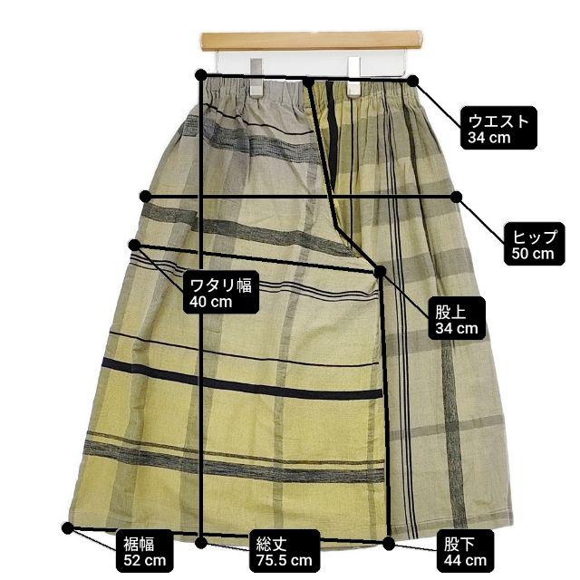 tamaki niimeワイドパンツ　ショート tamaki niime tamaki niime wide pants SHORT cotton100％ ワイド