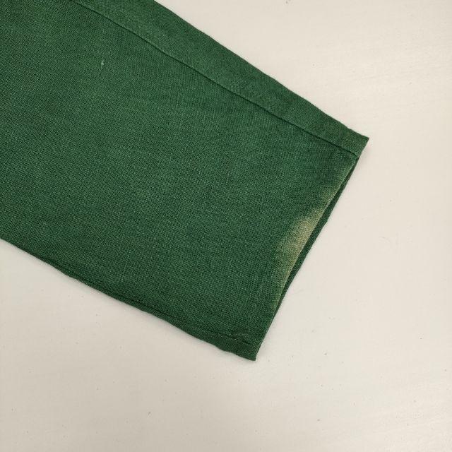 fog linen work HINA COAT VERT ヒナ コート 定価32450円 リトアニア製 リネン コート 23SS グリーン フォグリネンワーク 6-0405M 272215_3