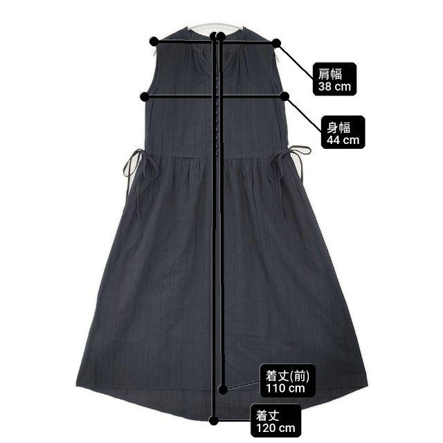 クラシ＆トリップス　北欧暮らしの道具店　ノースリーブワンピース　美品 KURASHI&Trips 旅の気分に着替えよう ノースリーブ ワンピース