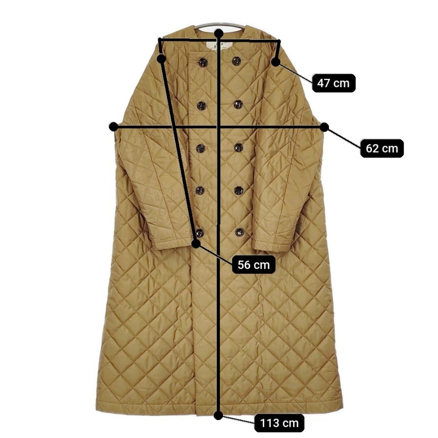 R&D.M.Co- キルティングダブルボタンコート 定価96800円 5840 コート