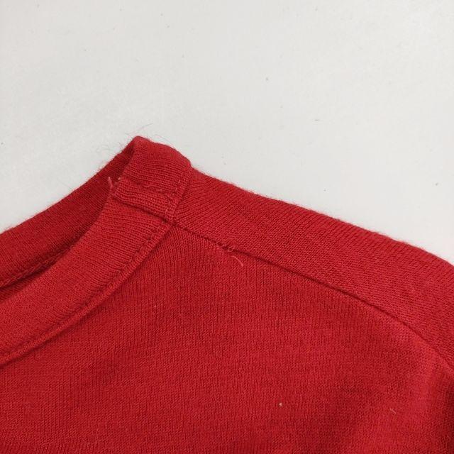 MASSE MENSCH ウール ニット ワンピース レッド マッセメンシュ 5