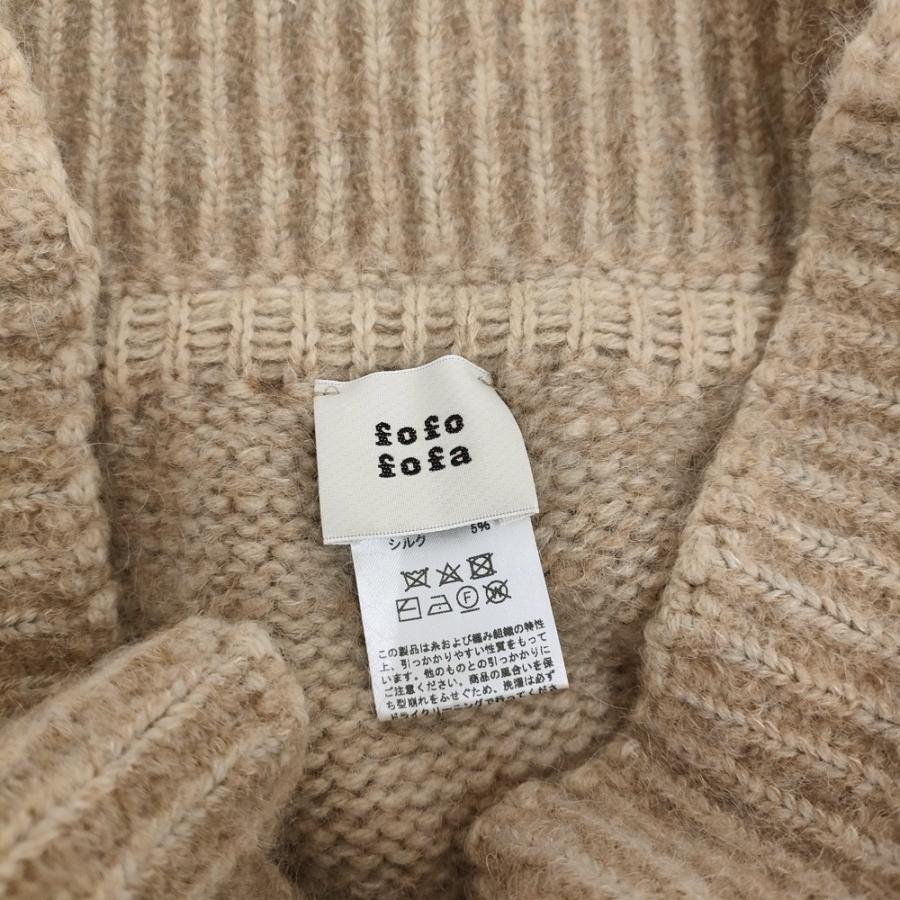 fofofofa HARVEST KNIT PANTS 定価38500円 ウール アルパカ モヘヤ