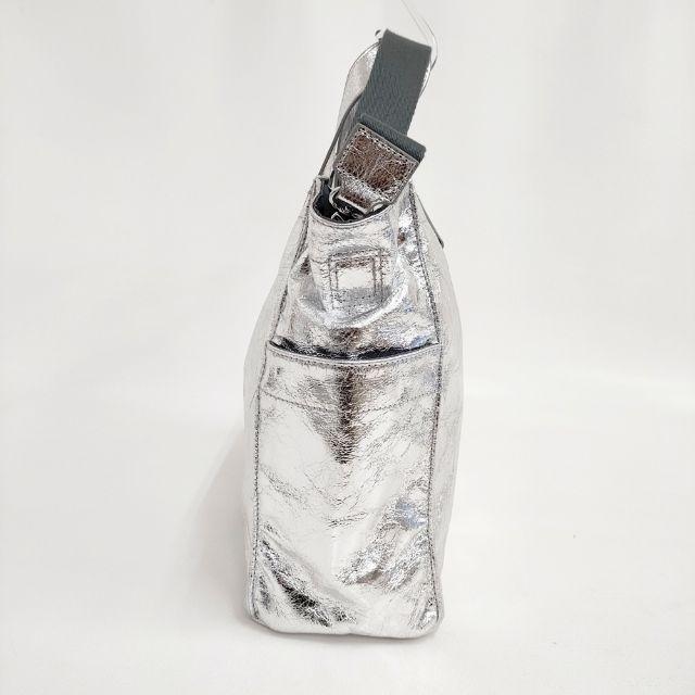 ear papillonner 2way メタリック 箔押し ショルダーバッグ トート