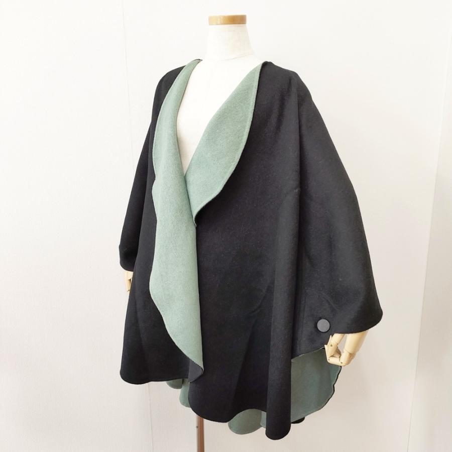 ISSEY MIYAKE ケープ ポンチョ オーバーコート ストール付き サイズ2 