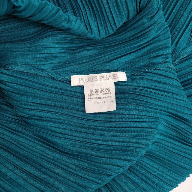 PLEATS PLEASE ISSEY MIYAKE プリーツ Vネックワンピース サイズ3