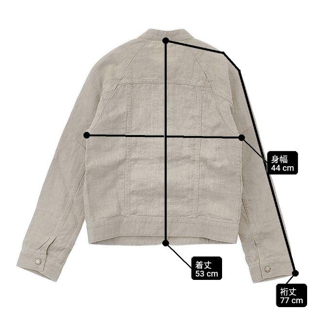 si-si-si comfort 未使用品 リネン Gジャン 定価27500円 デニム