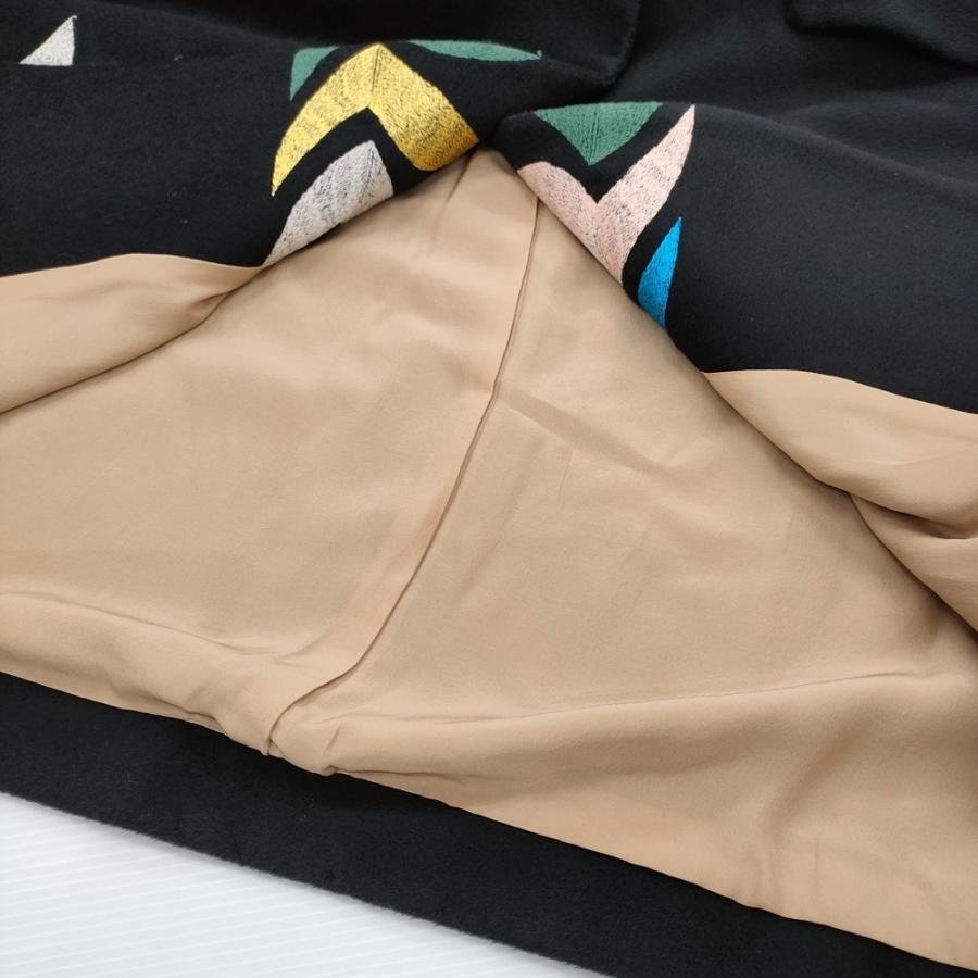 mina perhonen bird sa6443 サイズ36 ウールカシミヤ 刺繍 白金台限定