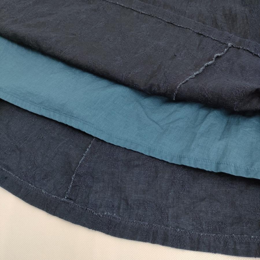 Pal'las Palace（パラスパレス） 一位柄刺繍スカート サイズ0