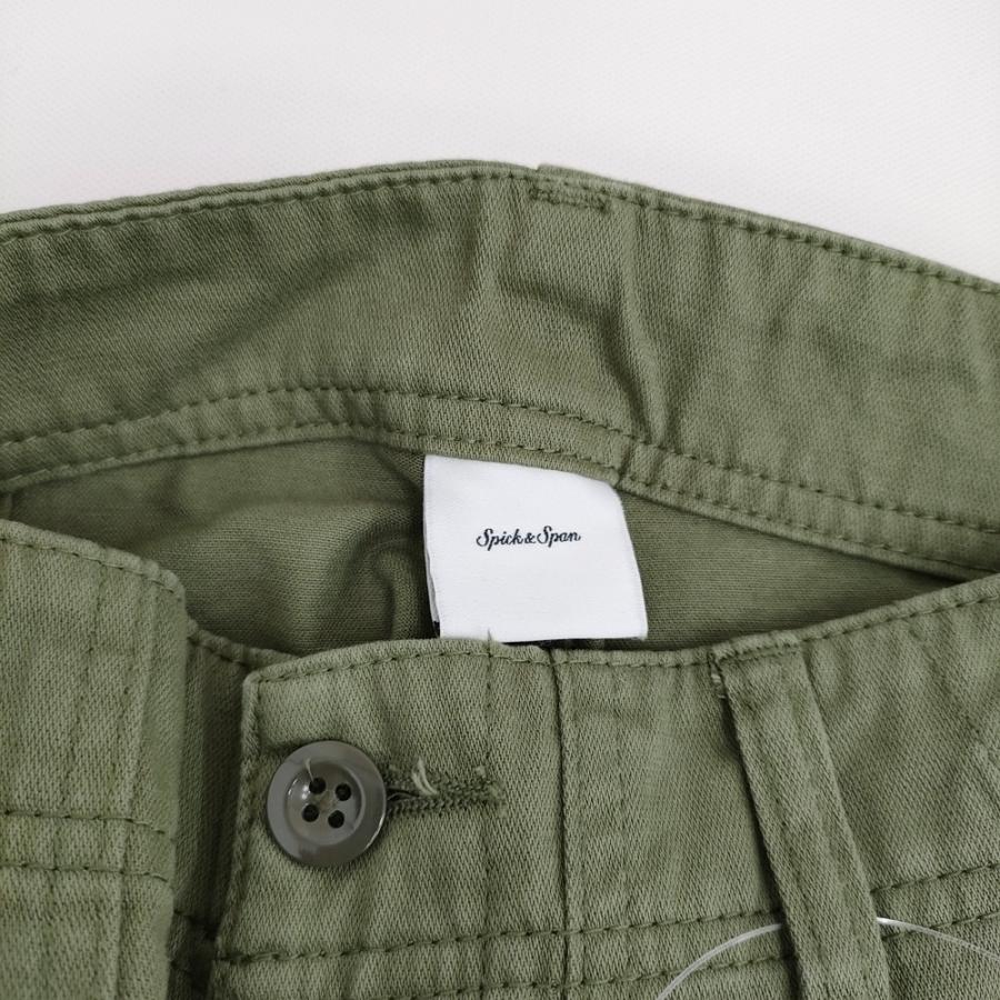 Spick and Span ルーズベイカーパンツ 定価16500円 25年モデル サイズ38 パンツ カーキ レディース スピックアンドスパン【中古】5-1118G♪ Spick and Span ルーズベイカーパンツ 定価16500円 25年モデル サイズ
