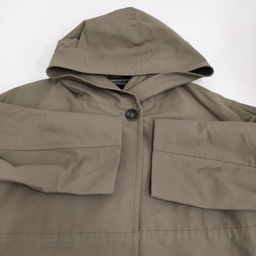 JOURNAL STANDARD 新品 グログランフードコート サイズ38 定価25300円 ブルゾン 25SS カーキ レディース ジャーナルスタンダード【中古】5-1118M♪ JOURNAL STANDARD（ジャーナルスタンダード） 新品 グログランフード