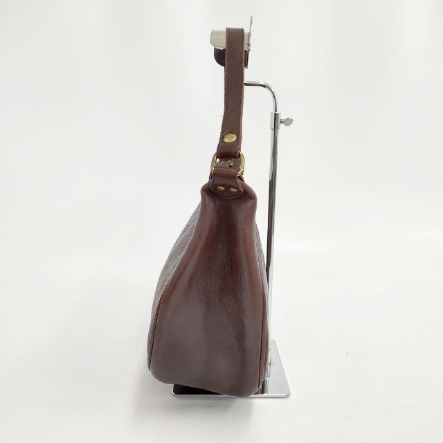 IL BISONTE（イルビゾンテ） レザー ショルダーバッグ ブラウン 6