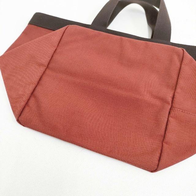 Herve Chapelier 707C コーデュラ舟型トートM シャテーニュ×モカ 定価