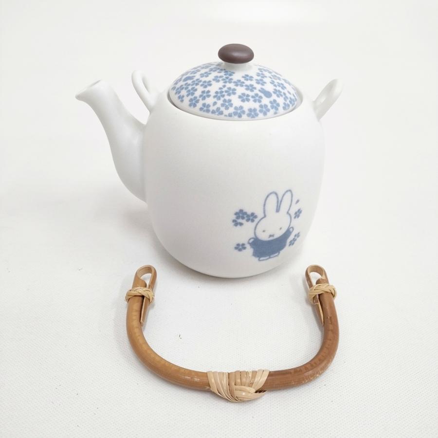 miffy 新品 和小紋 急須 ティーポット さくら その他雑貨 ホワイト ミッフィー 6-0204G 276089