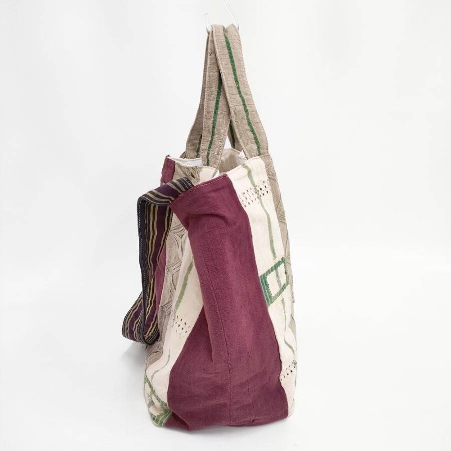 dosa LUNA BAG ルナバッグ 定価49500円 コットンリネン 2way トートバッグ ショルダーバッグ ベージュ ボルドー ドーサ 5-1206G 276195