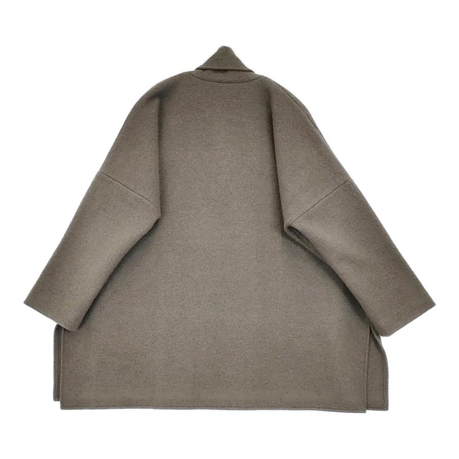 evam eva（エヴァムエヴァ） evam eva press wool robe プレスウール