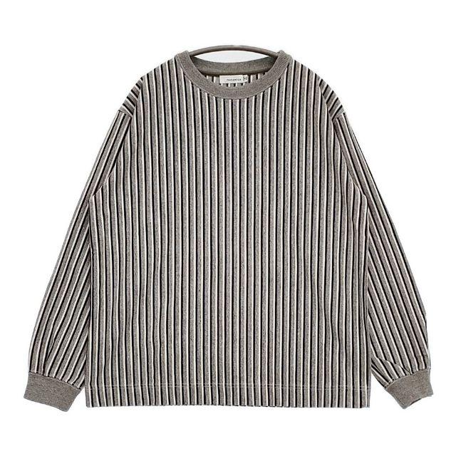 nanamica（ナナミカ） nanamica SUHF847 コットンアクリル ストライプ