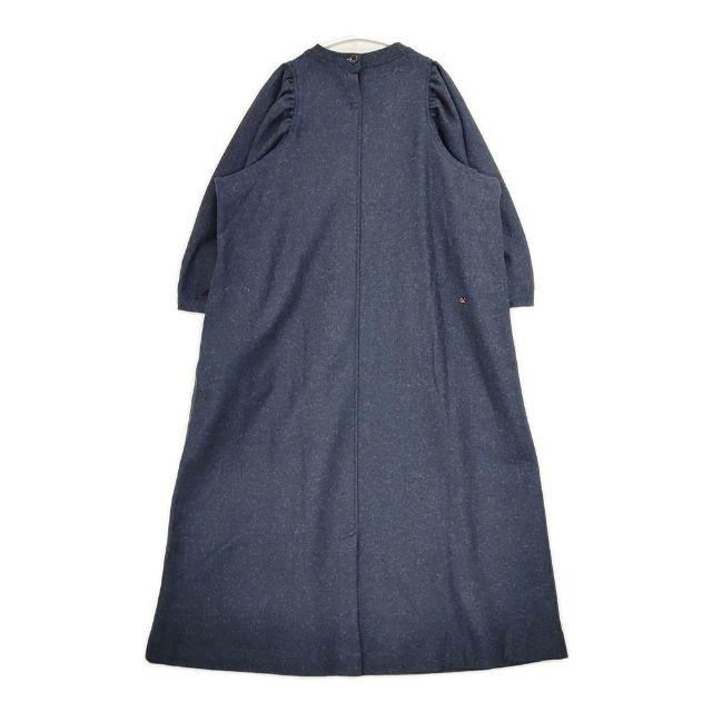 【美品】45R ジャージフラノ ドレス ワンピース 45rpm 45R（フォーティファイブアール） 45R/45rpm 新品 ジャージフラノの