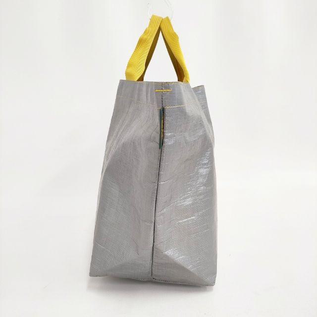 Herve Chapelier 2014PP グリ×ジョーヌ マルシェバッグL トートバッグ