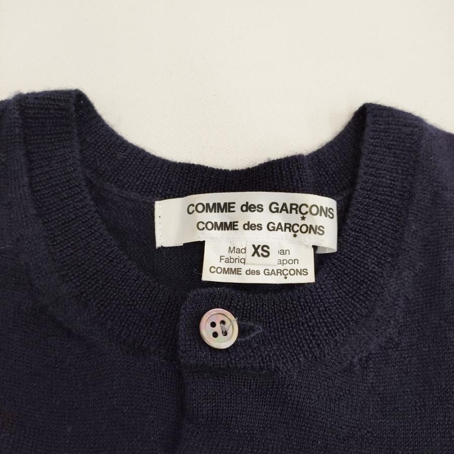 COMME des GARCONS カーディガンドッキングワンピース AD2017 ネイビー