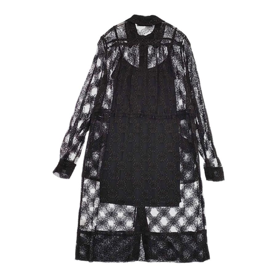 VIVIENNE TAM レース ロングブラウス ワンピース 08276844 サイズ38 
