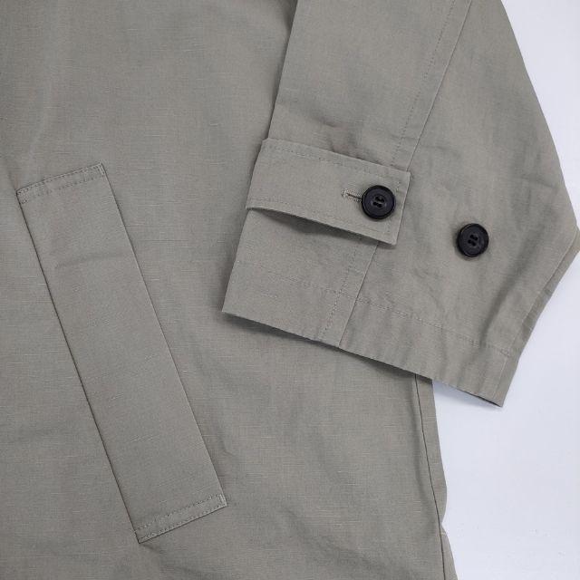 JOURNAL STANDARD ハイカウントワイドステンカラーコート 定価23100円 コート 24SS カーキ ジャーナルスタンダード 6-0419M 278319_3
