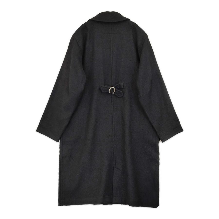 SARAHWEAR アンクルコート C60204 ステンカラーコート ブラック 