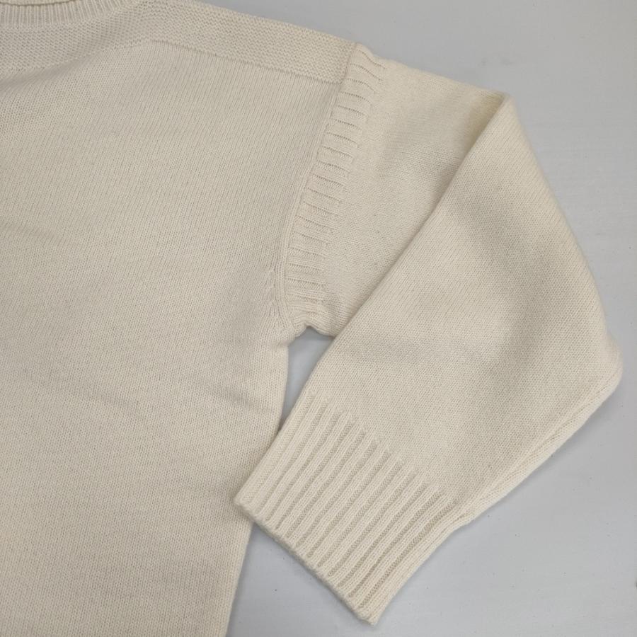 MARGARET HOWELL 578-0163601 ウールコットン混 サイズ2 セーター ニット アイボリー レディース マーガレットハウエル【中古】6-0123T△ MARGARET HOWELL（マーガレットハウエル） MARGARET HOWELL 578